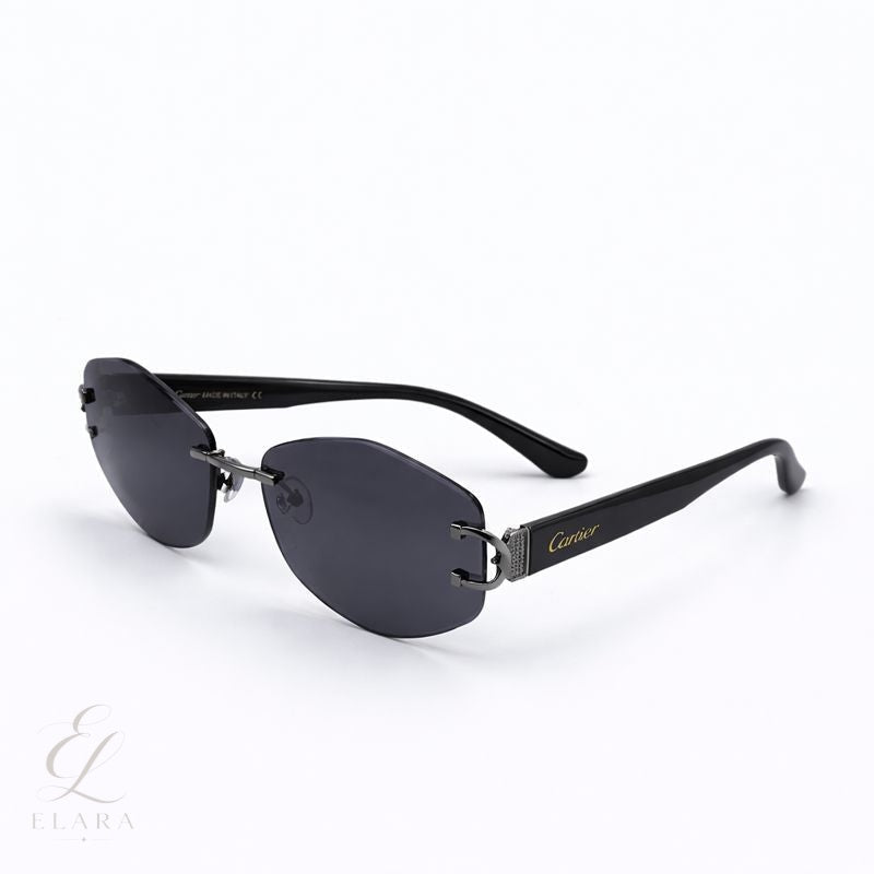 Cartier | Elegant Tortoise Shell Aviator Sunglasses – product image 1