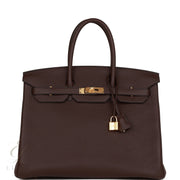 Hermès | Birkin 35 Rouge Sellier Clemence Bag – product image 1