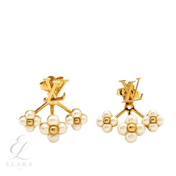 Louis Vuitton | Gold Accent Earrings