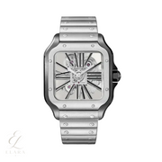 Cartier | Santos de Diamond Silver Watch – product image 1