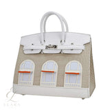 Hermès | Birkin 20 Sellier Neige Faubourg Bag – product image 2