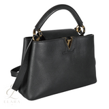 Louis Vuitton | Capucines Taurillon Leather Bag – Black – product image 3