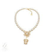 Chanel | Brooch Crystal Lettering CC Logo – product image 1