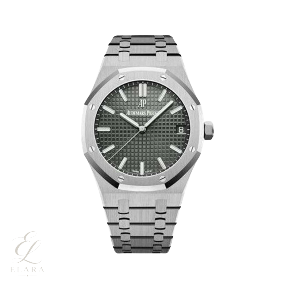 Audemars Piguet | Selfwinding Stainless Steel Green Dial Watch – product image 1