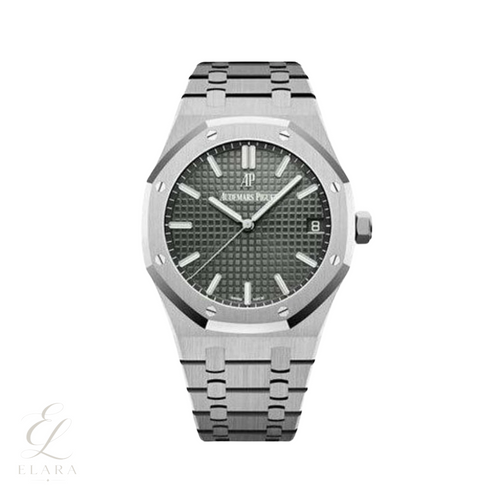 Audemars Piguet | Selfwinding Stainless Steel Green Dial Watch – product image 1
