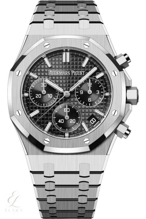 Audemars Piguet | Selfwinding Chronograph Stainless Silver Steel Black Dial Watch – product image 2