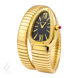Bvlgari | Serpenti Tubogas Yellow Gold Diamond Watch – product image 3
