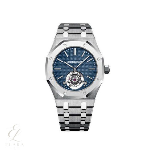 Audemars Piguet | Selfwinding Flying Tourbillon Stainless Steel Blue Dial Watch – product image 1
