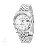 Rolex | Datejust White Diamond Dial Watch – product image 3