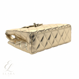 Chanel | Small Kelly Shopper Metallic Bag – Gold