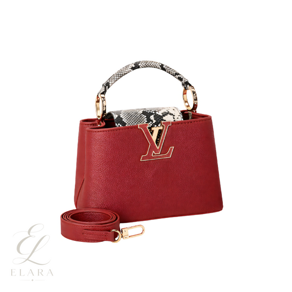 Louis Vuitton | Capucines Taurillon Bag – Burgundy
