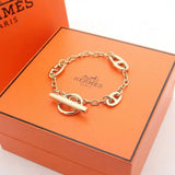 Hermès | Chaine Ancre Farandole Bracelet Gold Plain – product image 3