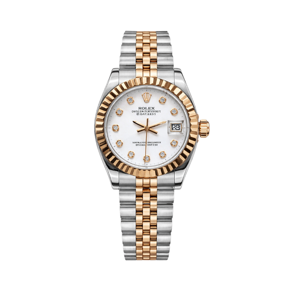 Rolex | Datejust Diamond Bezel Rose Gold Watch
