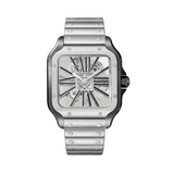 Cartier | Santos de Diamond Silver Watch – product image 1