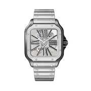 Cartier | Santos de Diamond Silver Watch – product image 1