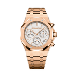 Audemars Piguet | Selfwinding Chronograph Stainless Gold Steel White Dial Watch – product image 1
