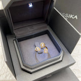 Messika | My Twin Toi Open Ring Yellow Gold Diamonds – product image 4