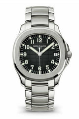 Patek Philippe | Aquanaut Black Dial Silver Tone Watch – product image 2