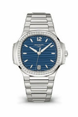 Patek Philippe | Nautilus Blue Dial Silver Watch – product image 2