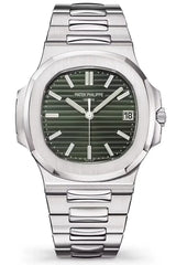 Patek Philippe | Nautilus New Olive Green Dial Watch – product image 2