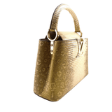 Louis Vuitton | Capucines Gold-Colored Snakeskin Bag – product image 3