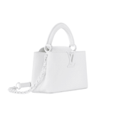 Louis Vuitton | Capucines East-West Mini Quartz Bag – White – product image 3