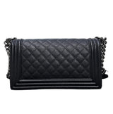 Chanel | Boy Black Quilted Caviar Leather Bag – product image 3