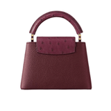 Louis Vuitton | Capucines East-West Mini Crinkled Grenat Red Leather Gold-Toned Hardware Bag – product image 2