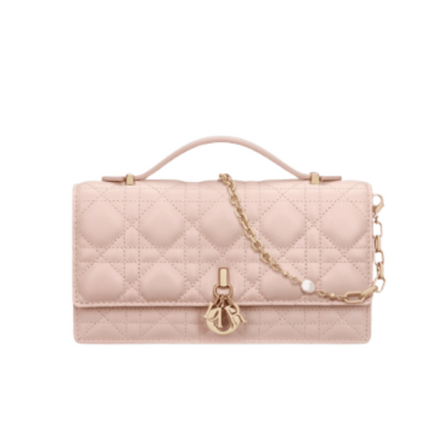 Dior | My Mini Pink Cannage Lambskin Bag