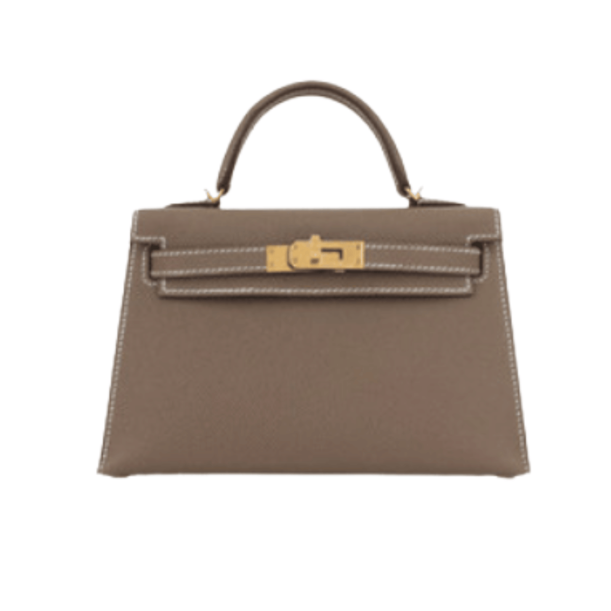 Hermès | Kelly Mini II Sellier Etoupe Epsom Leather Gold Hardware Bag – product image 1
