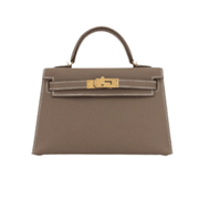 Hermès | Kelly Mini II Sellier Etoupe Epsom Leather Gold Hardware Bag – product image 1
