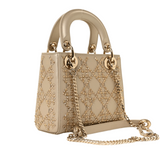 Dior | Platinum-Tone Metallic Cannage Bag – product image 2