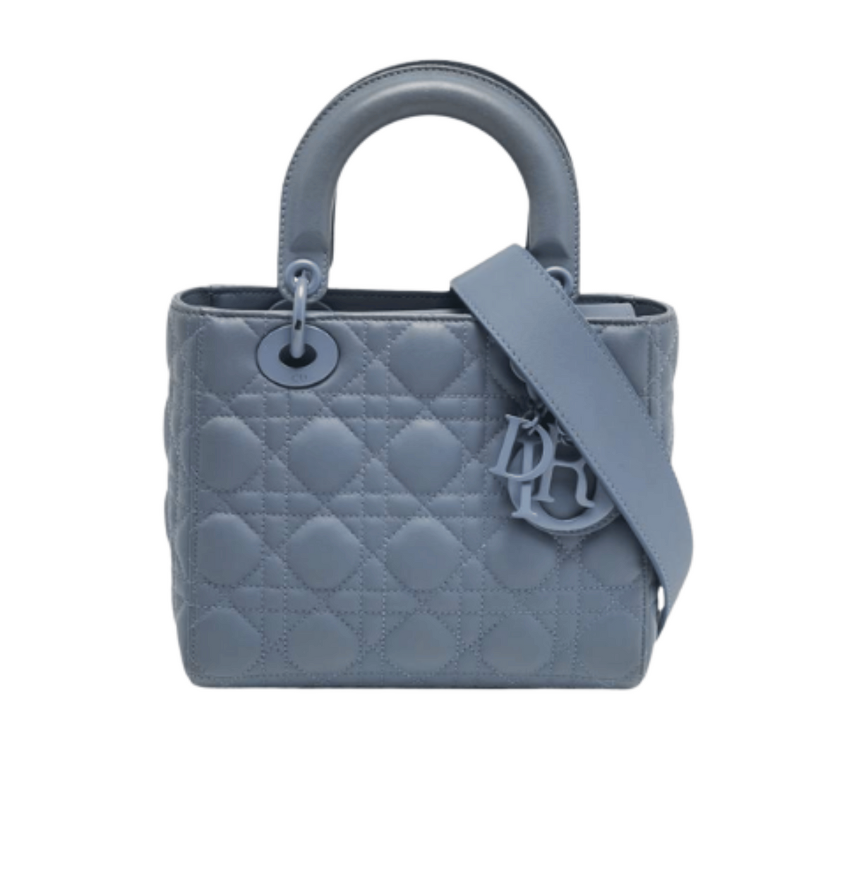 Dior | Lady Tote Blue Cannage Leather Bag – product image 1