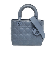 Dior | Lady Tote Blue Cannage Leather Bag – product image 1